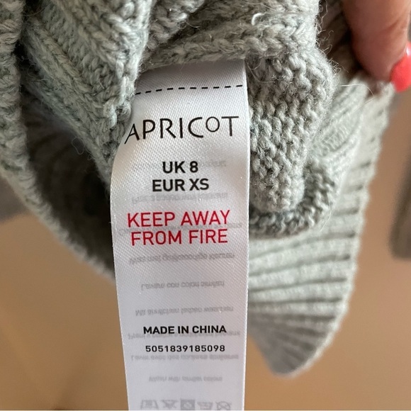 APRICOT Mom and Baby Penguin Knit Sweater, Size XS - Picture 7 of 7